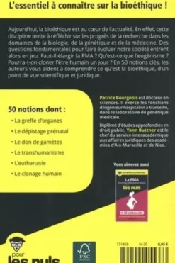 La bioéthique pour les nuls en 50 notions clés, Yann Buttner
