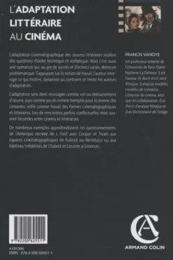 L'adaptation littéraire au cinéma, Francis Vanoye