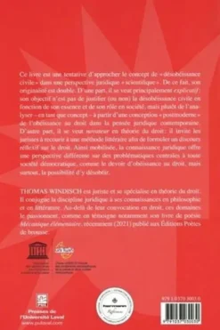La désobéissance civile. Mode(s) d'emploi, Thomas Windisch