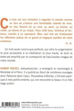 La fureur de vivre, Hubert Reeves