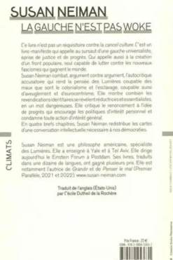 La gauche n'est pas woke, Susan Neiman