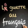 La guerre au français, Marie-Hélène Verdier
