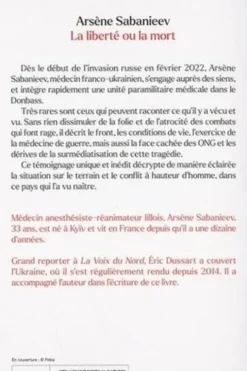 La liberté ou la mort, Arsène Sabanieev