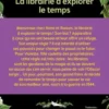 La librairie à explorer le temps, Mindy Thompson