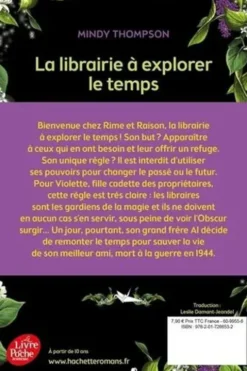 La librairie à explorer le temps, Mindy Thompson