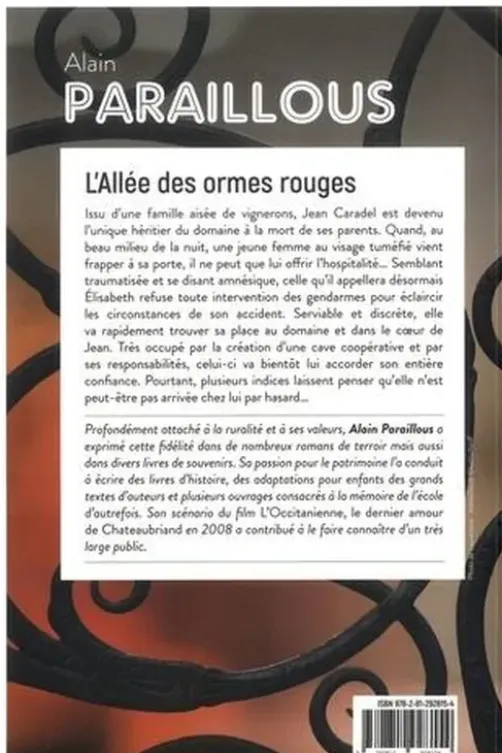 L'Allée des ormes rouges, Alain Paraillous