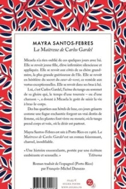 La maîtresse de Carlos Gardel, Mayra Santos-Febres
