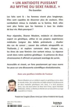 La meilleure moitié. La vérité sur la supériorité génétique des femmes, Sharon Moalem