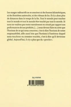 La menace nucléaire, Günther Anders