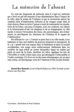 La mémoire de l'absent, Kamal Ben Hameda