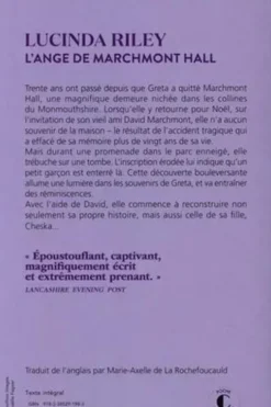 L'ange de Marchmont Hall, Lucinda Riley