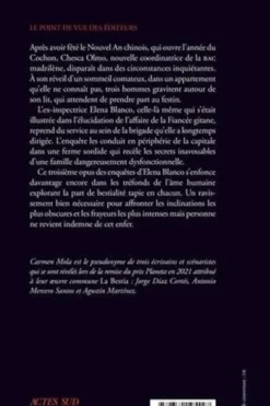 L'année du cochon, Carmen Mola