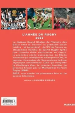 L'année du rugby. Edition 2022, Grégory Letort
