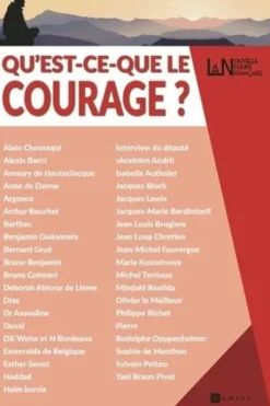 La Nouvelle Equipe Française N° 2 / Second trimestre 2023 : Qu'est-ce que le courage ?, Rodolphe Oppenheimer