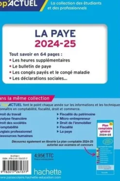 La paye. Edition 2024-2025, Sabine Lestrade
