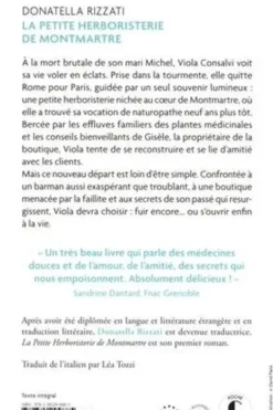 La petite herboristerie de Montmartre, Donatella Rizzati
