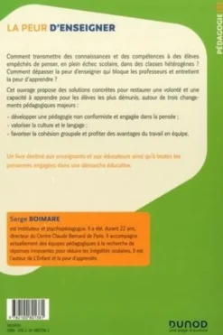 La peur d'enseigner, Serge Boimare