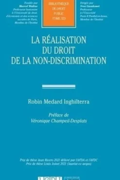 La réalisation du droit de la non-discrimination, Robin Medard Inghilterra