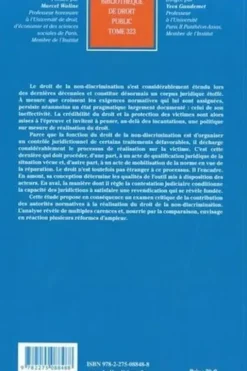 La réalisation du droit de la non-discrimination, Robin Medard Inghilterra