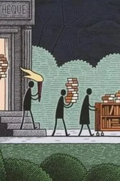 La revanche des bibliothécaires, Tom Gauld