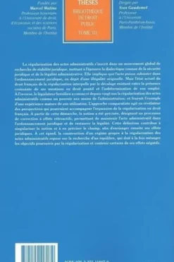 La régularisation des actes administratifs. Etude du droit français à la lumière des solutions du droit brésilien, Emilie Barbin