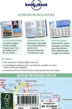 La Rochelle, îles de Ré et d'Oléron en quelques jours. Avec 1 Plan détachable, Julie Hainaut