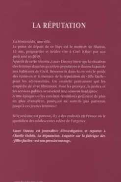 La réputation. Enquête sur la fabrique des "filles faciles", Laure Daussy