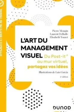 L'Art du management visuel. Du Post-it au mur virtuel, partagez vos idées, 2e édition, Pierre Mongin