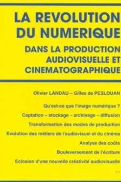 La révolution du numérique dans la production audiovisuelle et cinématographique, Olivier Landau