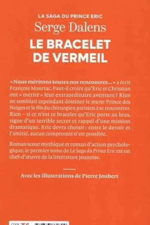 La saga du prince Eric Tome 1 : Le bracelet de vermeil, Serge Dalens