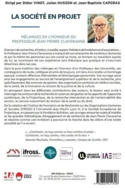 La société en projet. Mélanges en l'honneur du Professeur Jean-Pierre Claveranne, Didier Vinot