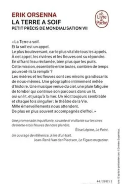 La Terre a soif. Petit précis de mondialisation VII, Erik Orsenna