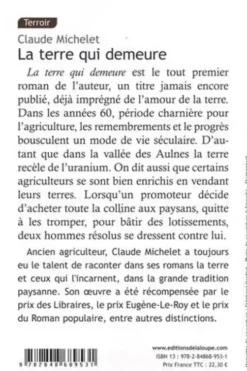 La terre qui demeure [EDITION EN GROS CARACTERES, Claude Michelet