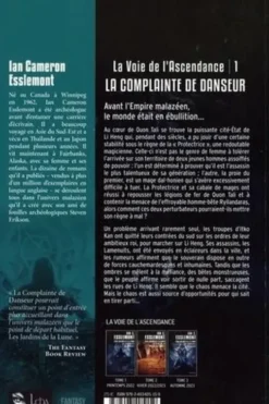 La Voie de l'Ascendance Tome 1 : La Complainte de Danseur, Ian C. Esslemont