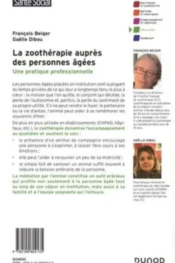 La zoothérapie auprès des personnes âgées. Une pratique professionnelle, François Beiger