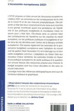 L'économie européenne. Edition 2021, OFCE