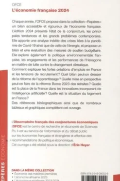 L'économie française. Edition 2024, OFCE