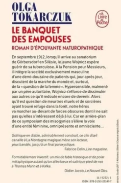 Le banquet des Empouses. Roman d'épouvante naturopathique, Olga Tokarczuk