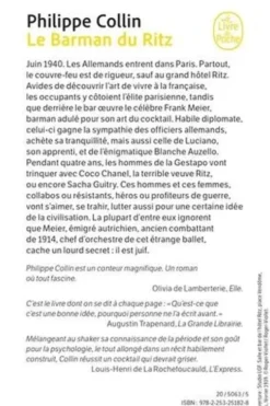 Le barman du Ritz, Philippe Collin