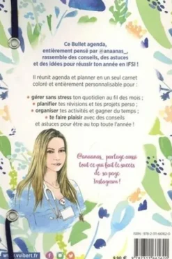 Le bullet agenda de l'étudiante infirmière. Edition 2020-2021, Anaanas