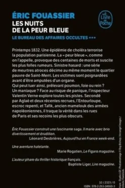 Le bureau des affaires occultes Tome 3 : Les nuits de la peur bleue, Eric Fouassier