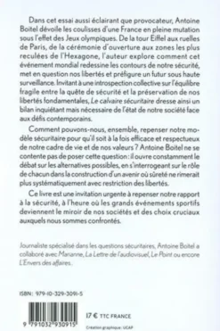 Le calvaire sécuritaire. Les jeux olympiques de Paris et l'avenir de la sécurité en France, Antoine Boitel