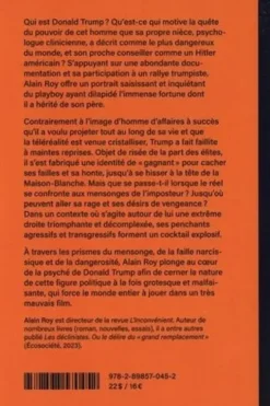 Le cas Trump. Portrait d'un imposteur, Alain Roy
