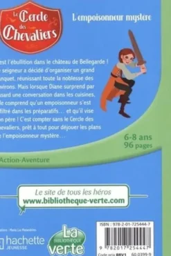 Le Cercle des Chevaliers Tome 3 : L'empoisonneur mystère, Estelle Vidard