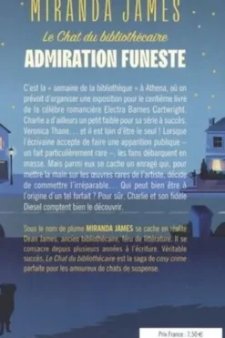 Le Chat du bibliothécaire Tome 5 : Admiration funeste, Miranda James