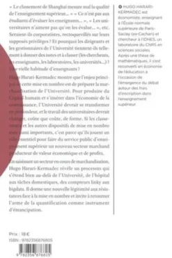 Le classement de Shanghai. L'université marchandisée, Hugo Harari-Kermadec