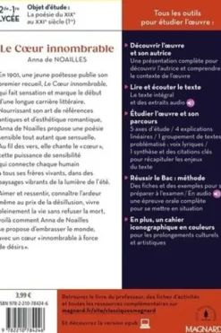 Le coeur innombrable, Anna de Noailles