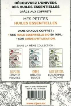 Le coffret Troubles hivernaux. Huile essentielle de tea tree (arbre à thé). Le flacon (10 ml) avec le guide pour l'utiliser, Philippe Chavanne