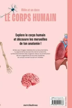 Le corps humain. Avec 1 poster, Mélanie Pérez
