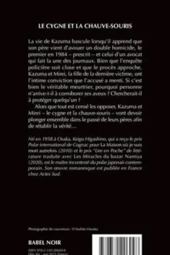 Le cygne et la chauve-souris, Keigo Higashino